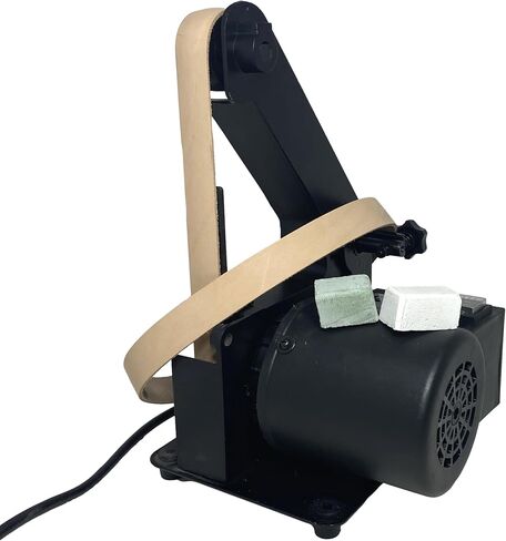 Leatherbeltman 1" x 30" Leather Honing & Polishing Belt for Sharpening - Buffing Compound Included in Saudi Arabia
