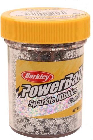 Berkley Powerbait Sparkle Nibbles Crappie Bait (Silver) in Saudi Arabia