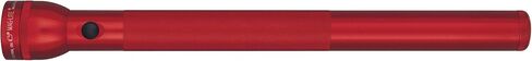 Maglite Heavy-Duty Incandescent 6-Cell D Flashlight in Display Box, Red in Kuwait