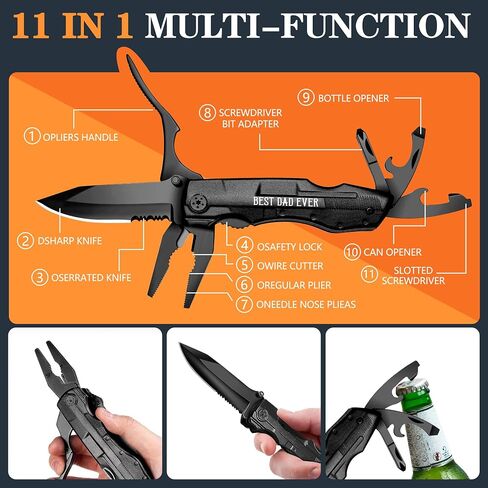 Gifts for Dad, Unique Valentines Day Dad Gifts Multifunctional Tool Set Birthday Gift for Him from Daughter, Dad Men Gift, Cool Dad Fathers Day, Christmas, Bithday Gifts in Saudi Arabia