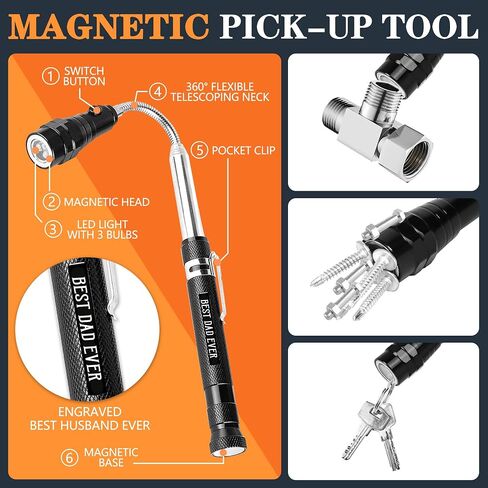 Gifts for Dad, Unique Valentines Day Dad Gifts Multifunctional Tool Set Birthday Gift for Him from Daughter, Dad Men Gift, Cool Dad Fathers Day, Christmas, Bithday Gifts in Saudi Arabia