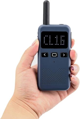 أجهزة راديو Retevis RB19 المحمولة ثنائية الاتجاه، أجهزة اتصال لاسلكية قابلة لإعادة الشحن للبالغين، راديو صغير ثنائي الاتجاه طويل المدى، رفيع للغاية، عرض قناة، إنذار في حالات الطوارئ (عبوة واحدة) in Saudi Arabia