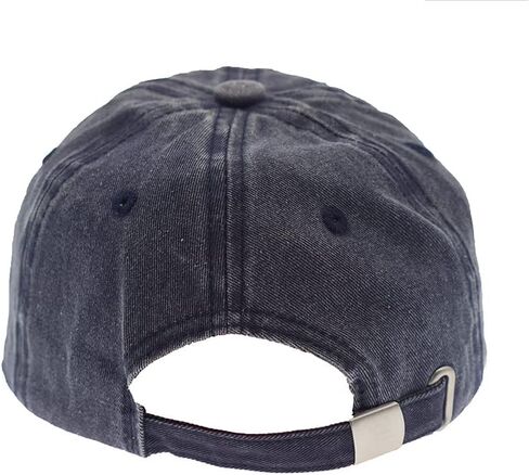 Vintage Baseball Cap Embroidery Anchor Washed Denim Trucker Cap 100% Cotton Sun Hat for Men Women Adjustable Size in Saudi Arabia