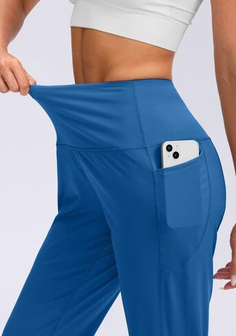 Viodia Women's Joggers with Pockets High Waisted Athletic Workout Yoga Jogger Pants for Women Tapered Sweatpants in Kuwait