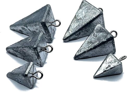 Pyramid Fishing Weights for Surf or Pier (1oz, 3oz or 5oz) in Saudi Arabia