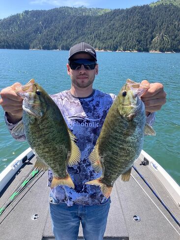 Fishoholic Snapback Baseball Fishing Hat - Embroidered Logos Mesh Trucker Fishing Gift for Dad Father Son (R) TM Fishaholic (SNP-BlkStk) in Kuwait