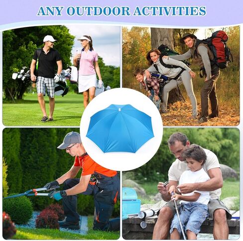 10 قطع 26.4 بوصة مظلة قبعة للمطر السائبة قابلة للطي مقاوم للماء شريط مرن الصيد أغطية الرأس قبعة مظلة قبعة للرجال الشمس الغولف المشي لمسافات طويلة في الهواء الطلق النساء الأطفال in Kuwait