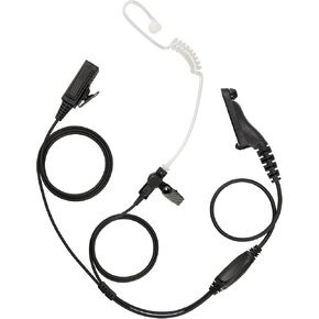 BCT22-M9 Clear Tube Earpiece Compatible with Motorola Radios APX6000 APX7000 APX8000 XPR6350 XPR6550 XPR7550 XPR7350e XPR7550e XPR7580e APX 6000 7000 8000 XPR 6550 7550 7550e