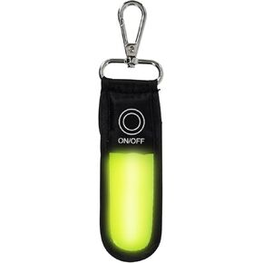 Hillman Reflective LED Safety Light Keychain for Runners, Bikers, Kids and More