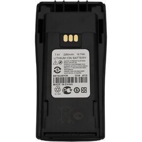 Karier NNTN4497CR 7.4V 2250mAh Li-ion Battery for Motorola CP040 CP140 CP150 CP160 CP180 CP200 CP200D CP200XLS EP450 EP450S GP3188 GP3688