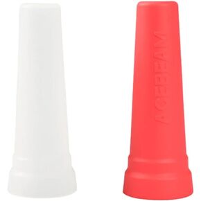 2 Pack ACEBEAM Traffic Wand [ASTW-01], Flashlight Diffuser Compatible with Acebeam Defender P17, P16, L17, E75, L16 2.0, Traffic Control Signal Wands for Airport, Parking, Car Directing (White+Red) in Saudi Arabia