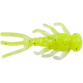 Berkley PowerBait Mayfly Fishing Soft Bait, Chartreuse Shad