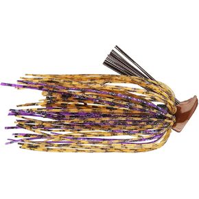 Buckeye LURES 1/2 Oz Flat Top Finesse Jig with Premium Skirting & Rubber Skirt Collar Durable Versatile Fishing Bait in Saudi Arabia