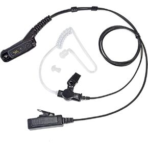Walkie Talkie Earpiece for Motorola APX 6000 APX 8000 XPR 7550e, Two Way Radio Headset with Mic and Clear Acoustic Coil Tube for MOTOTRBO XPR7550 XPR7350e XPR7380e XPR7580e APX7000 Portable Radios