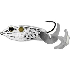 LiveTarget The Ultimate Frog Stride Bait 2", 3/4 Oz, Albino/Wht