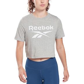 Reebok Women's Crop Logo Tee