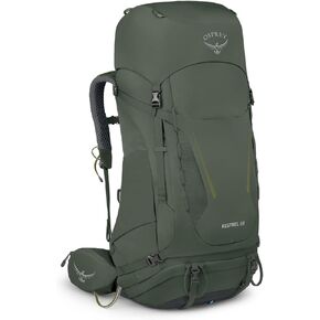 Osprey Kestrel 68L Men's Backpacking Backpack, Bonsai Green, L/XL