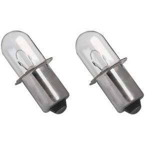 318-767 2 Pack 18v Lawn Mower Volt Flashlight Replacement Xenon Bulb for Hitachi Replacement Xenon Bulbs for Hitachi Flashlight UB18DAL, UB 18DAL