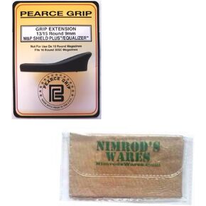 وصلة قبضة بيرس من Nimrod's Wares متوافقة مع معادل S&W 9 مم 13/15 Rd PG-SP13 مع قطعة قماش من الألياف الدقيقة
