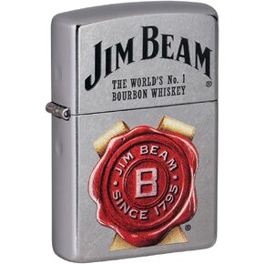 Zippo Jim Beam Rosette Logo Pocket Lighter