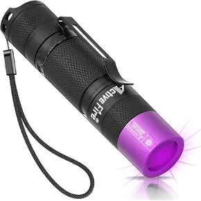 UV Flashlights,Black Light Flashlights 365nm,Mini Black Light for Pet Urine Detection,Handheld UV Flashlight,Anti-counterfeiting,Resin Curing, Scorpion, Minerals Glowing