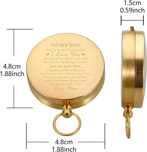 Religious Compass First Communion Gifts for Teenager Boy Girl Confirmation Gifts Valentines Day Gifts Son Daughter in Saudi Arabia