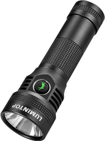 LUMINTOP D2 High Lumen Flashlight Rechargeable 1000 Lumens LED - 1158ft Pocket Thrower, Type-C Charging, 4 Modes, Strong Light, Bright Small, IPX68 Waterproof Torch - Outdoor, Search, Power Shortage in Saudi Arabia