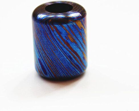 Titanium Burn Blue Parachute Paracord Cord Tool Lanyard Bead Charms EDC Accessories for Pendant Necklace Keychain Pendant Lanyard Zipper Pull in Saudi Arabia