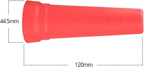2 حزمة من عصا المرور ACEBEAM [ASTW-01]، ناشر مصباح يدوي متوافق مع Acebeam Defender P17، P16، L17، E75، L16 2.0، عصا إشارة التحكم في حركة المرور للمطار، مواقف السيارات، توجيه السيارة (أبيض + أحمر) in Kuwait