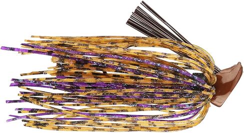 Buckeye LURES 1/2 Oz Flat Top Finesse Jig with Premium Skirting & Rubber Skirt Collar Durable Versatile Fishing Bait in Saudi Arabia