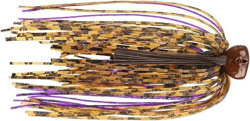 Buckeye LURES 1/2 Oz Flat Top Finesse Jig with Premium Skirting & Rubber Skirt Collar Durable Versatile Fishing Bait in Saudi Arabia