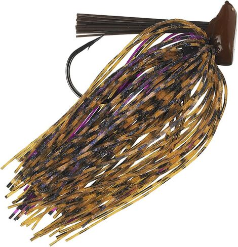 Buckeye LURES 1/2 Oz Flat Top Finesse Jig with Premium Skirting & Rubber Skirt Collar Durable Versatile Fishing Bait in Saudi Arabia