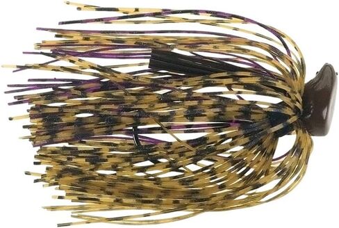 Buckeye LURES 1/2 Oz Flat Top Finesse Jig with Premium Skirting & Rubber Skirt Collar Durable Versatile Fishing Bait in Saudi Arabia