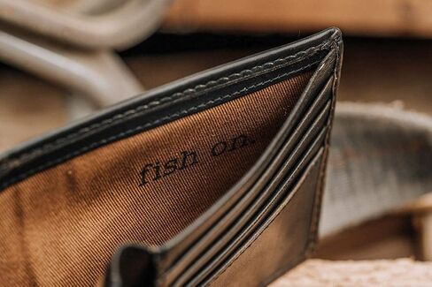 HoJ Co. DUCK Bifold Wallet For Men | Outdoor Sportsman Men's Wallet | Hand Burnished Full Grain Leather | Mens Slim Wallet | Duck Hunter Gift in Saudi Arabia
