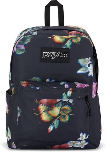 JanSport Superbreak Backpack - Durable, Lightweight Premium Backpack, Marble Mood Blue Iolite in Saudi Arabia