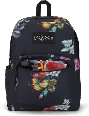 JanSport Superbreak Backpack - Durable, Lightweight Premium Backpack, Marble Mood Blue Iolite in Saudi Arabia