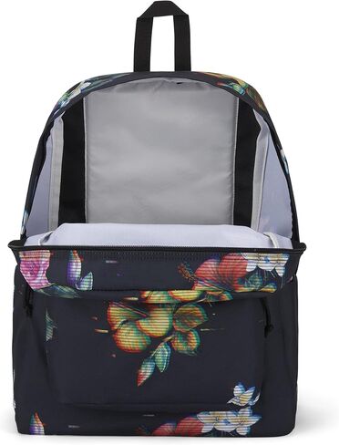 JanSport Superbreak Backpack - Durable, Lightweight Premium Backpack, Marble Mood Blue Iolite in Saudi Arabia