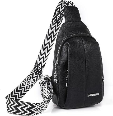 Sling Backpack Sling Bag for Women, Chest Bag Daypack Crossbody Fanny Packs Chest Bag (Light Blue) in Saudi Arabia