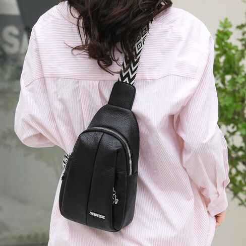 Sling Backpack Sling Bag for Women, Chest Bag Daypack Crossbody Fanny Packs Chest Bag (Light Blue) in Saudi Arabia