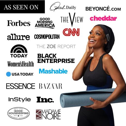 قبعة المطر النسائية Hairbrella Lite للشعر الطويل - قبعة حماية الشعر مقاومة للماء مبطنة بالساتان مع حزام قابل للتعديل | قابلة للطي in Kuwait