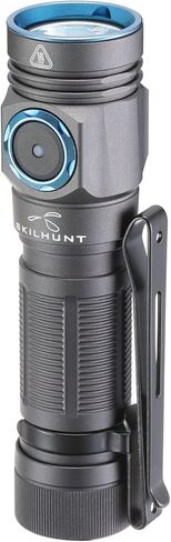 SKILHUNT M150 V3 Pocket AA led 750 Lumen outdoor home use Keychain EDC Magnetic USB Rechargeable Light Flashlight(Grey, High CRI 5000K) in Kuwait