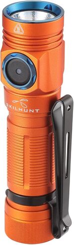 SKILHUNT M150 V3 750 Lumen Outdoor use Pocket Portable Keychain EDC Magnetic USB Rechargeable LED Light Flashlight (Grey LH351D High CRI) in Saudi Arabia