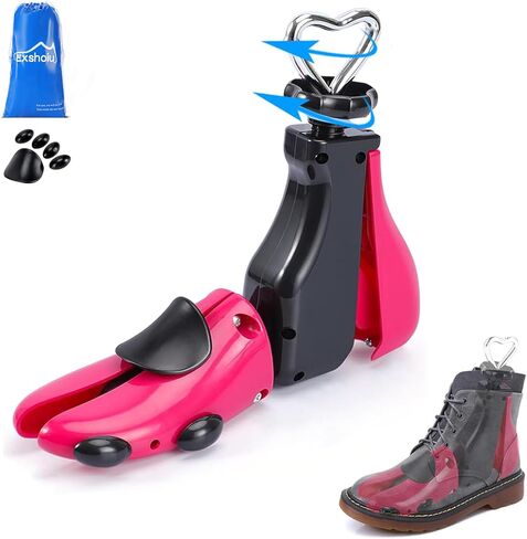 Exshoiu Shoe Boot Stretchers for Cowboy Boots, 4-Way Boot Expander Stretch Width & Length, Leather Boot Widener for Wide Feet in Saudi Arabia