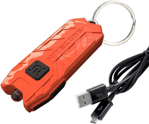 Nitecore Tube V2.0 55 Lumen USB Rechargeable Ultralight Keychain Flashlight with LumenTac Micro USB Charging Cable in Saudi Arabia
