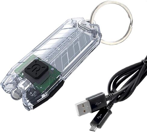 Nitecore Tube V2.0 55 Lumen USB Rechargeable Ultralight Keychain Flashlight with LumenTac Micro USB Charging Cable in Saudi Arabia