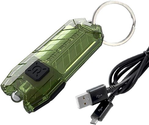 Nitecore Tube V2.0 55 Lumen USB Rechargeable Ultralight Keychain Flashlight with LumenTac Micro USB Charging Cable in Saudi Arabia