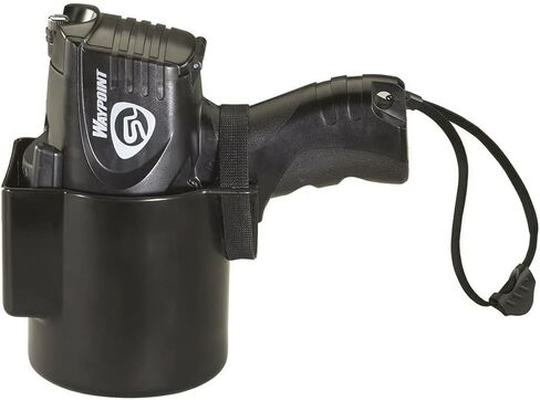 STREAMLIGHT Lightweight Rechargeable Long-Range 1000 Lumens Waypoint 300 Black Spotlight w/120V AC Charger with Waypoint Rechargeable/Super Siege 12V DC Cord in Saudi Arabia