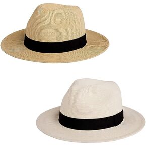 Pineapple&Star Amari Fedora Beige and Amari White Bundle Collection
