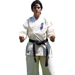 14oz Kyokushin Karate Uniform Kids & Adults Gi Martial Arts Uniform Unisex Cotton Canvas Unbleached