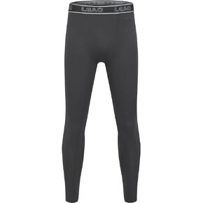 Youth Boys Compression Leggings Fleece Quick Dry Sports Tights Soccer Baseball Basketball Baselayer Pants